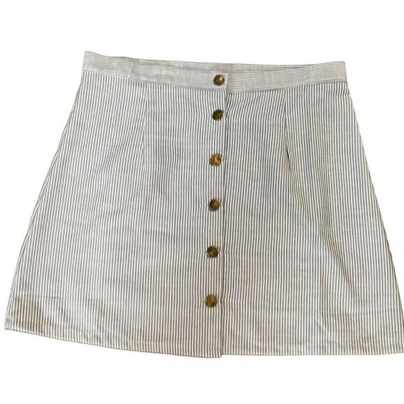 Sadie and sage, mini skirt button up size large - Picture 1 of 3